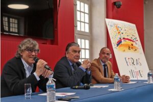 Presentación carteles de la feria de Pentecostés. Nimes 2018