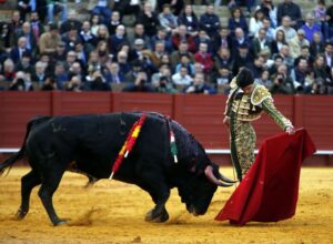 Pablo Aguado, en su actuación durante la pasada Feria de Abril.