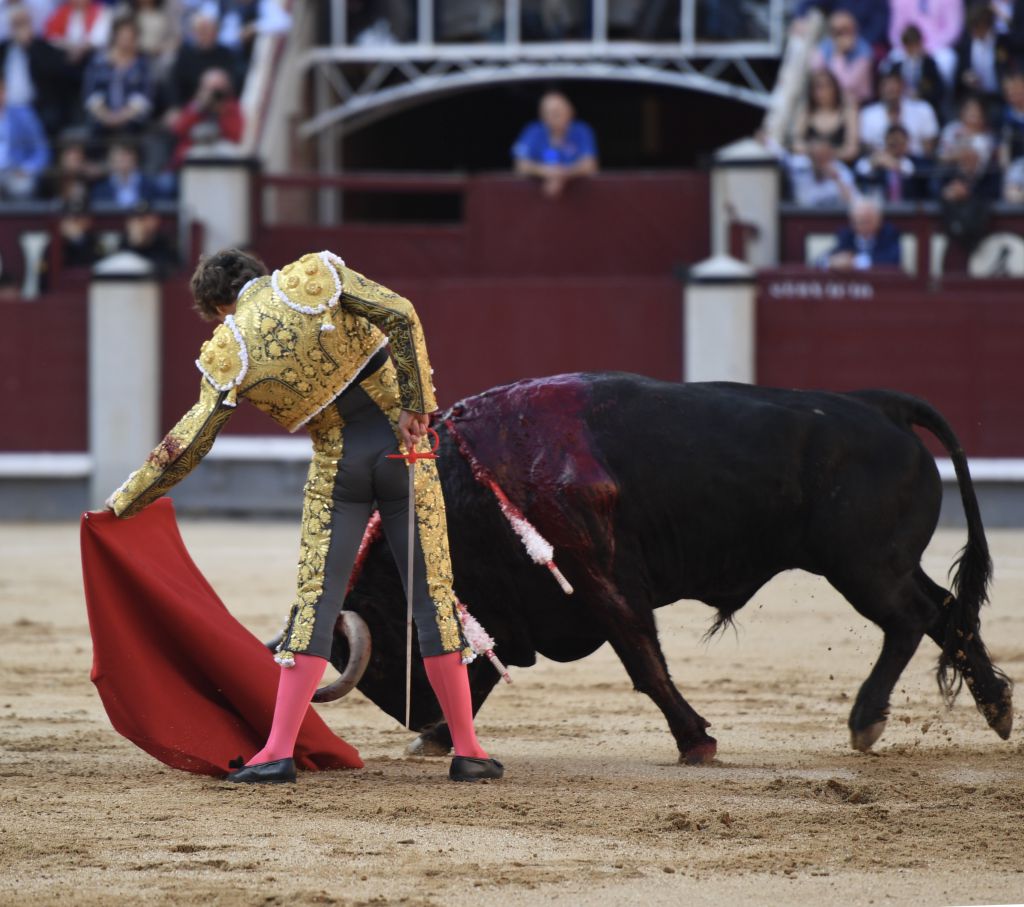 Madrid, San Isidro, 10 de mayo de 2018. Toros de Fuente Ymbro para Joselito Adame, Román y José Garrido