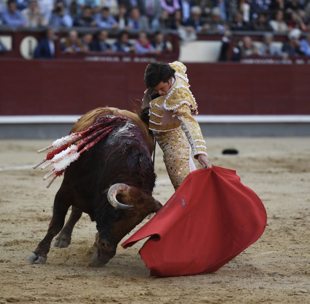 Madrid, San Isidro, 10 de mayo de 2018. Toros de Fuente Ymbro para Joselito Adame, Román y José Garrido