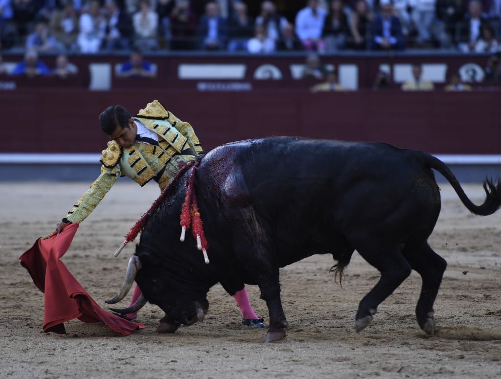 Madrid, San Isidro, 10 de mayo de 2018. Toros de Fuente Ymbro para Joselito Adame, Román y José Garrido