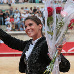 Nimes (Francia), lunes 21 de mayo de 2018. Festejo de rejones matinal