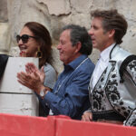 Nimes (Francia), lunes 21 de mayo de 2018. Festejo de rejones matinal