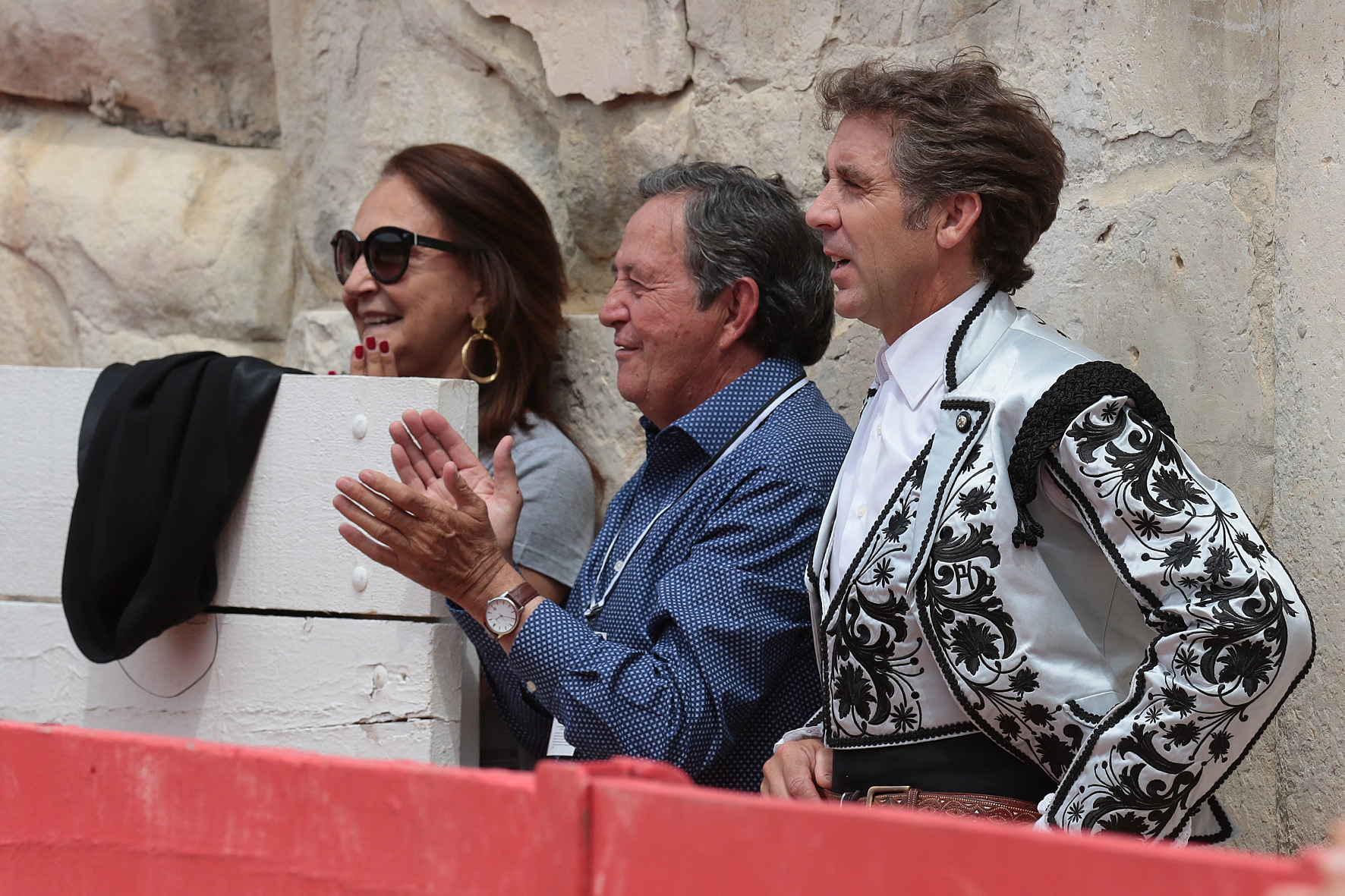 Nimes (Francia), lunes 21 de mayo de 2018. Festejo de rejones matinal