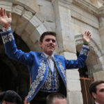 Nimes (Francia), lunes 21 de mayo de 2018. Festejo de rejones matinal