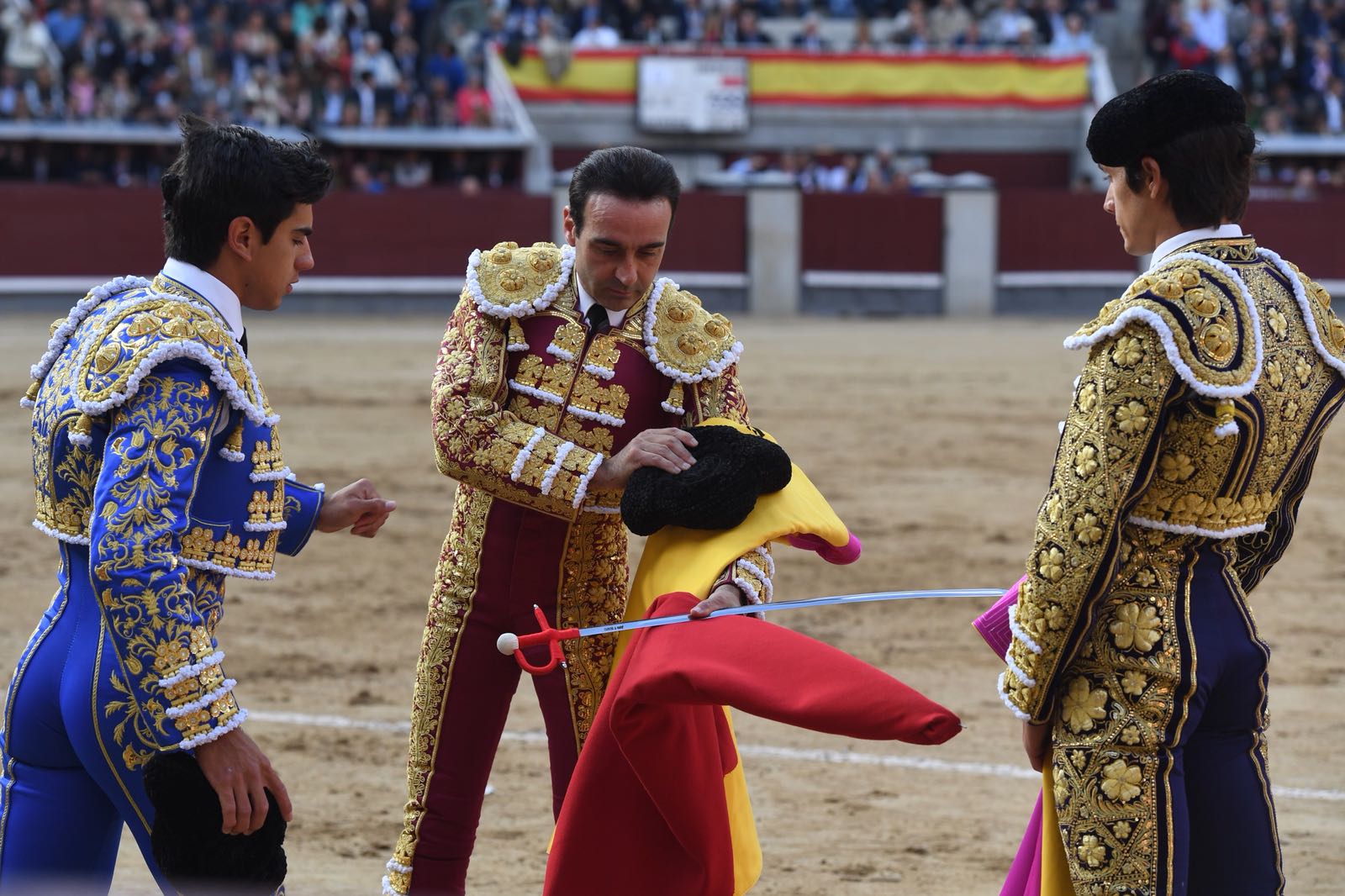 Madrid, San Isidro, 14 de mayo de 2018. Sorteo de los toros de Las Ramblas