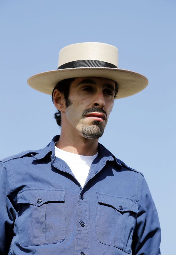 Alejandro Talavante en su finca, mayo de 2018