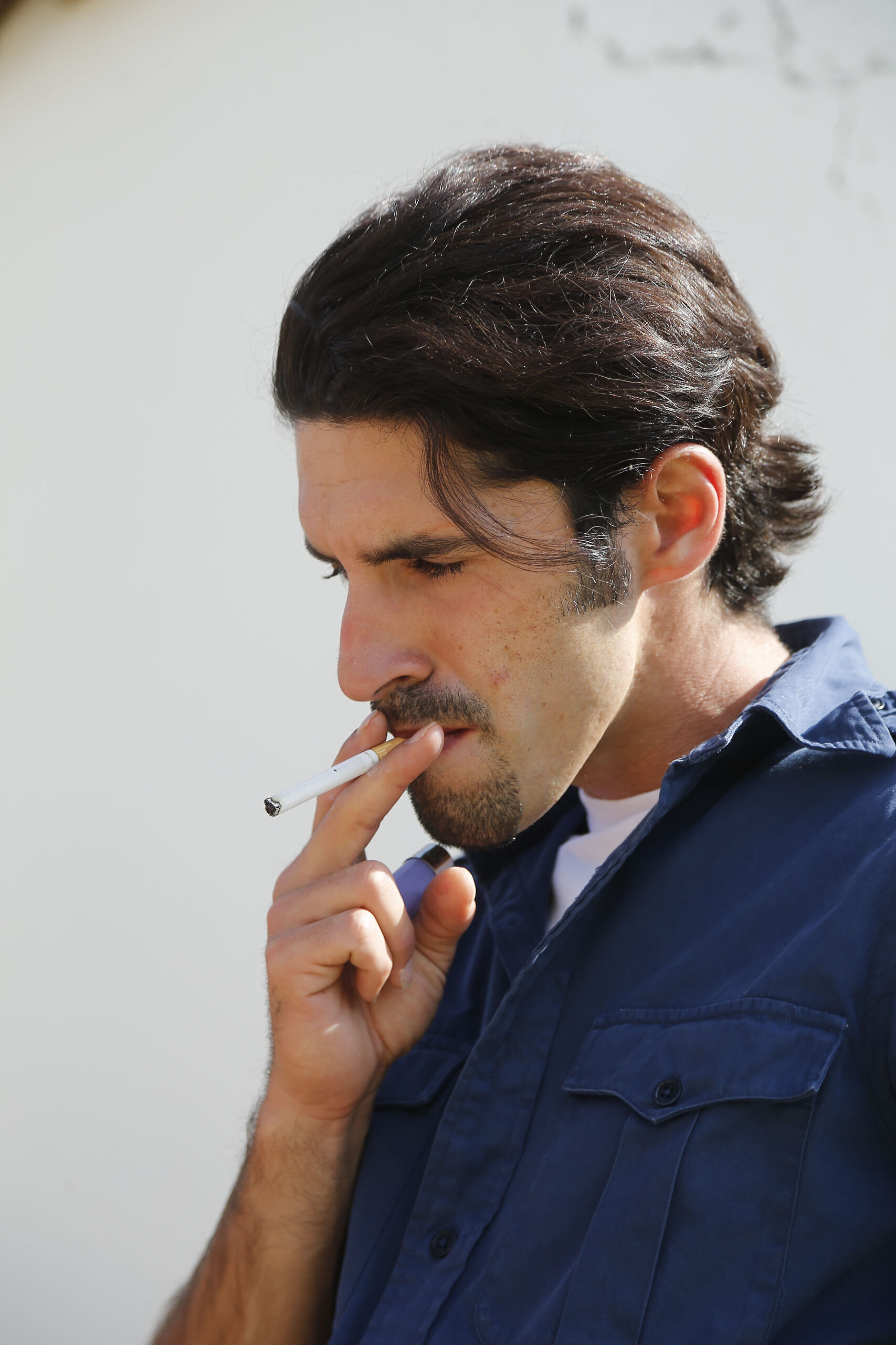 Alejandro Talavante en su finca, mayo de 2018