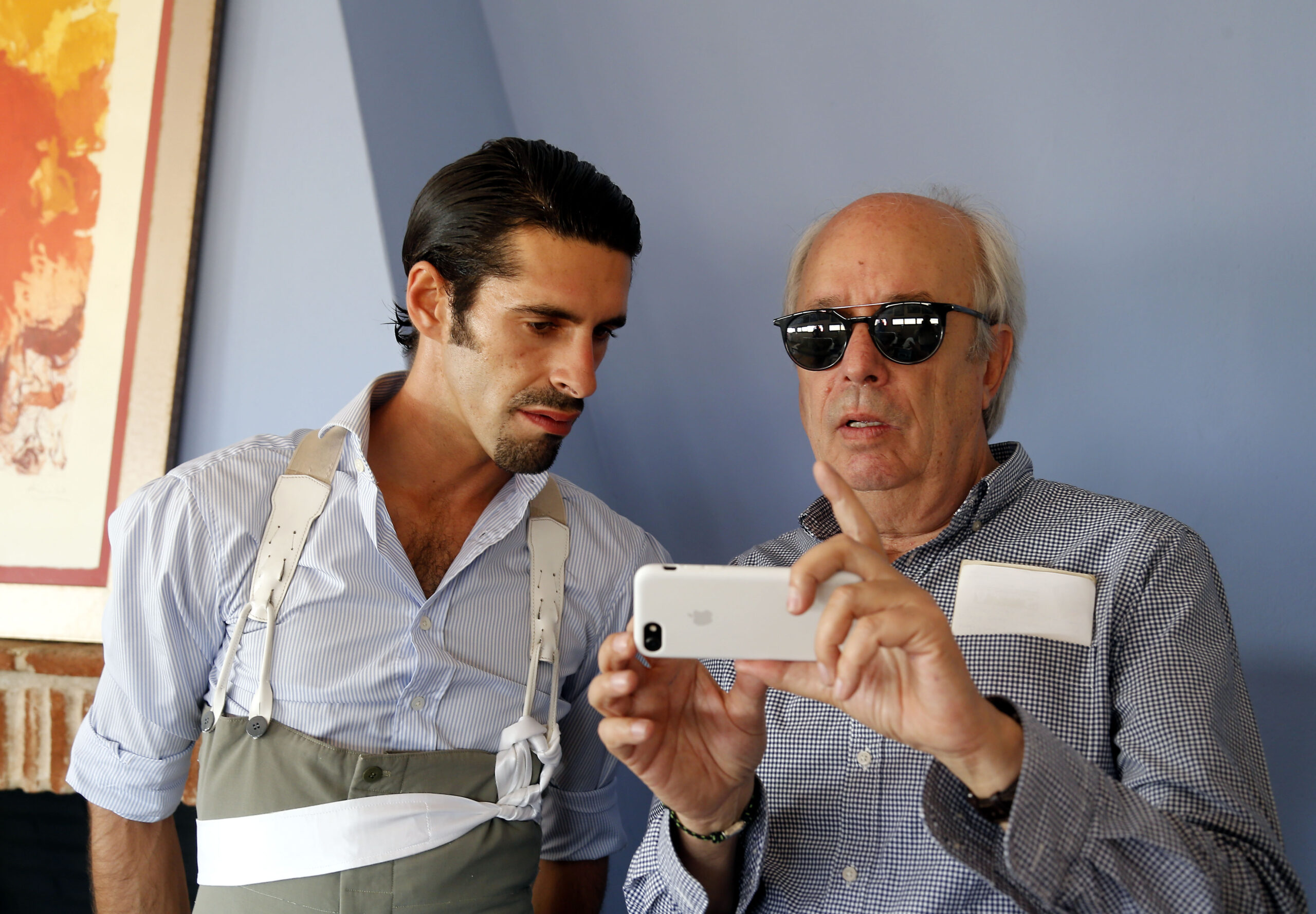 Alejandro Talavante en su finca, mayo de 2018