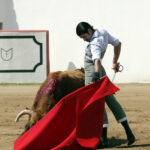 Alejandro Talavante en su finca, mayo de 2018