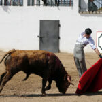 Alejandro Talavante en su finca, mayo de 2018