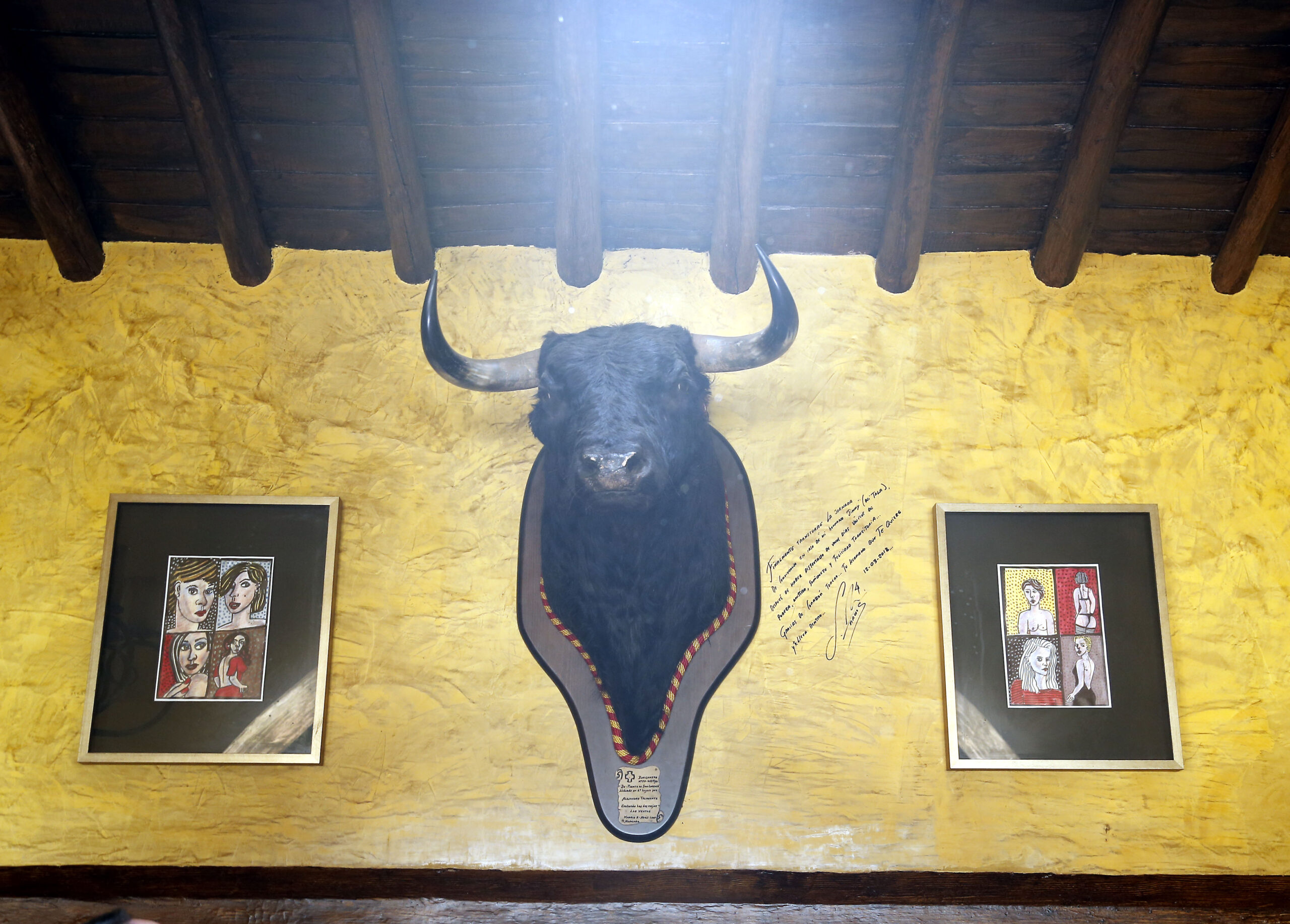 Alejandro Talavante en su finca, mayo de 2018