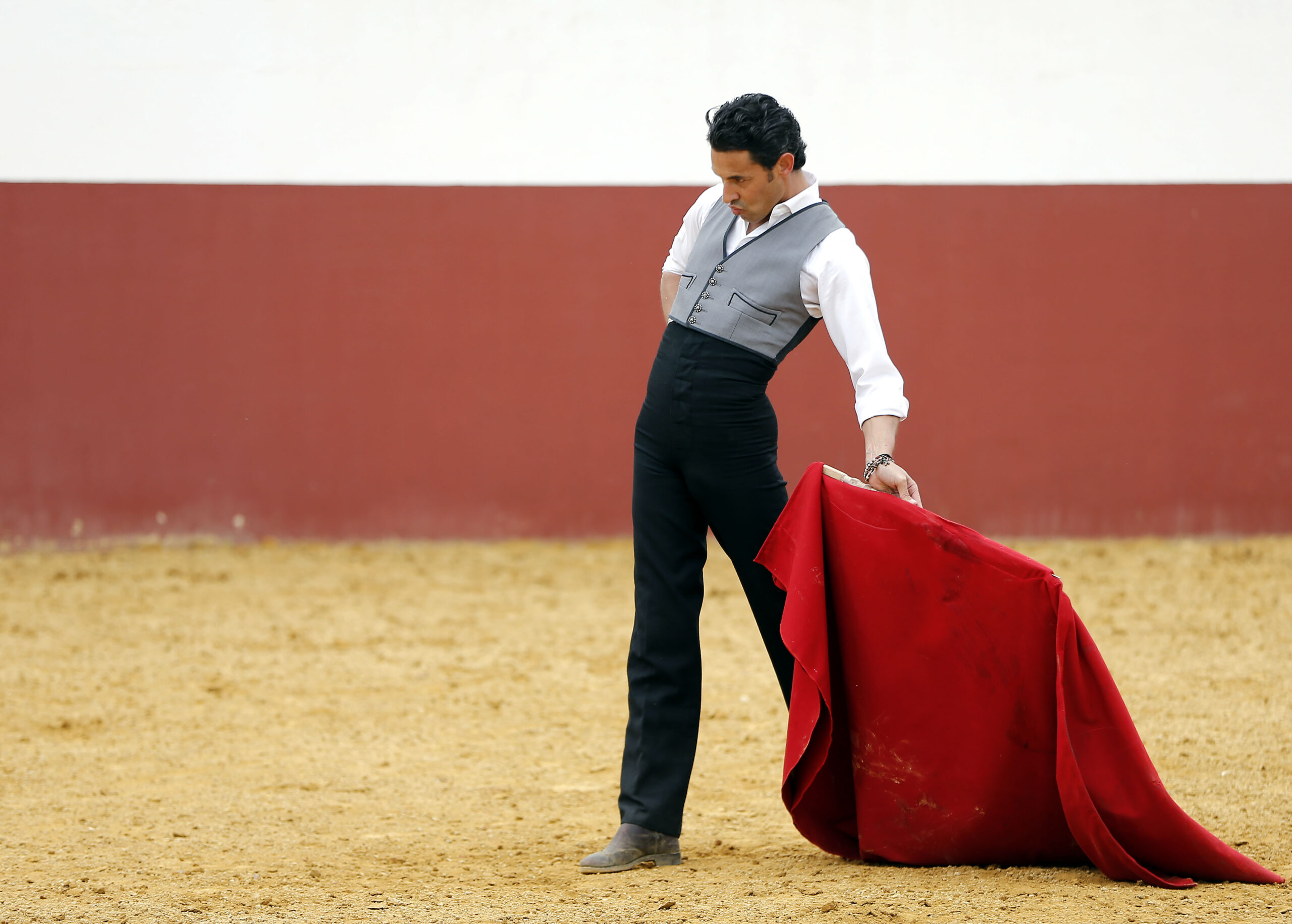 Iván Vicente, tentadero en Fuente Ymbro (Abril de 2018)