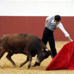 Iván Vicente, tentadero en Fuente Ymbro (Abril de 2018)