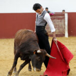 Iván Vicente, tentadero en Fuente Ymbro (Abril de 2018)