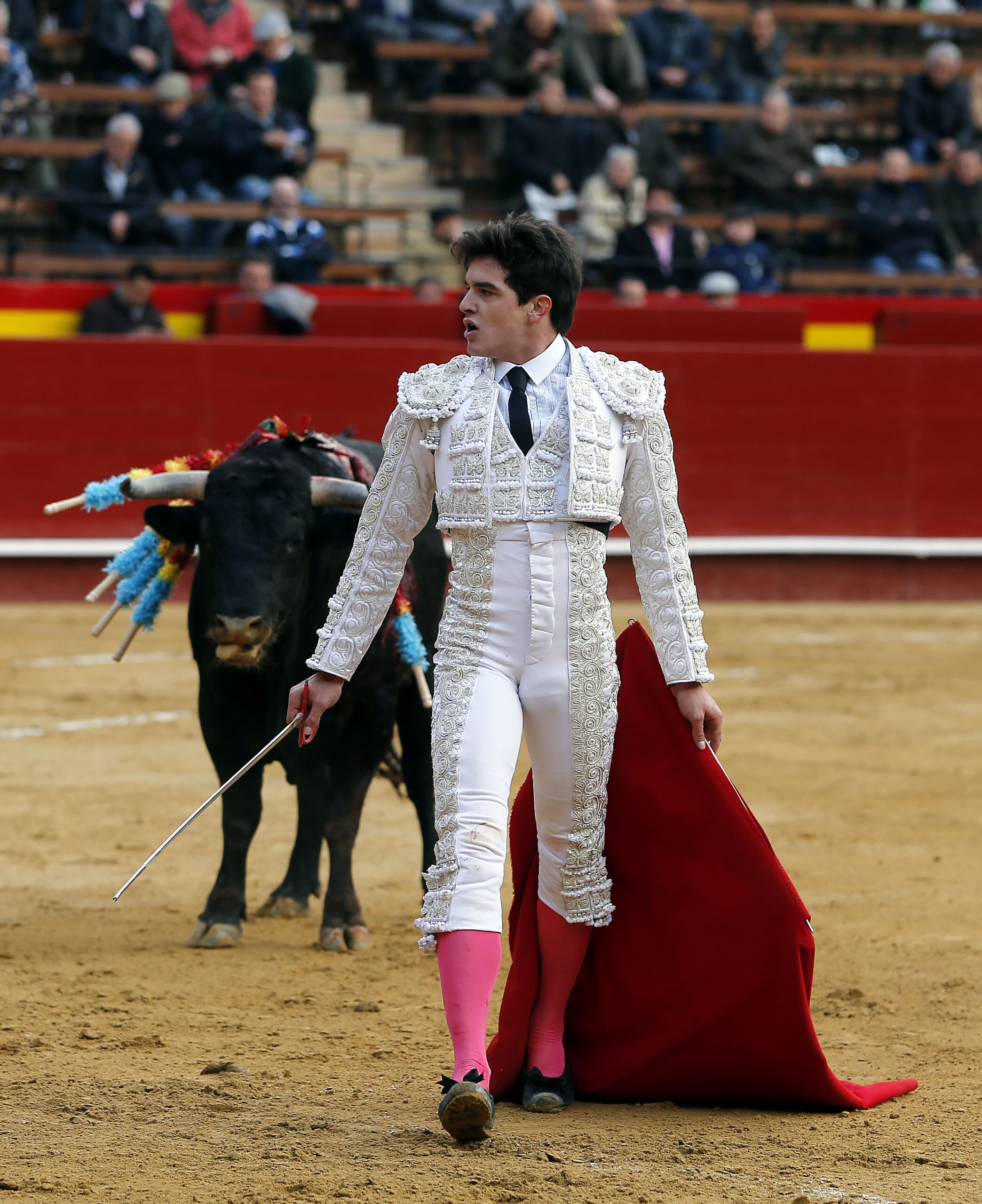 Iván Vicente, tentadero en Fuente Ymbro (Abril de 2018)