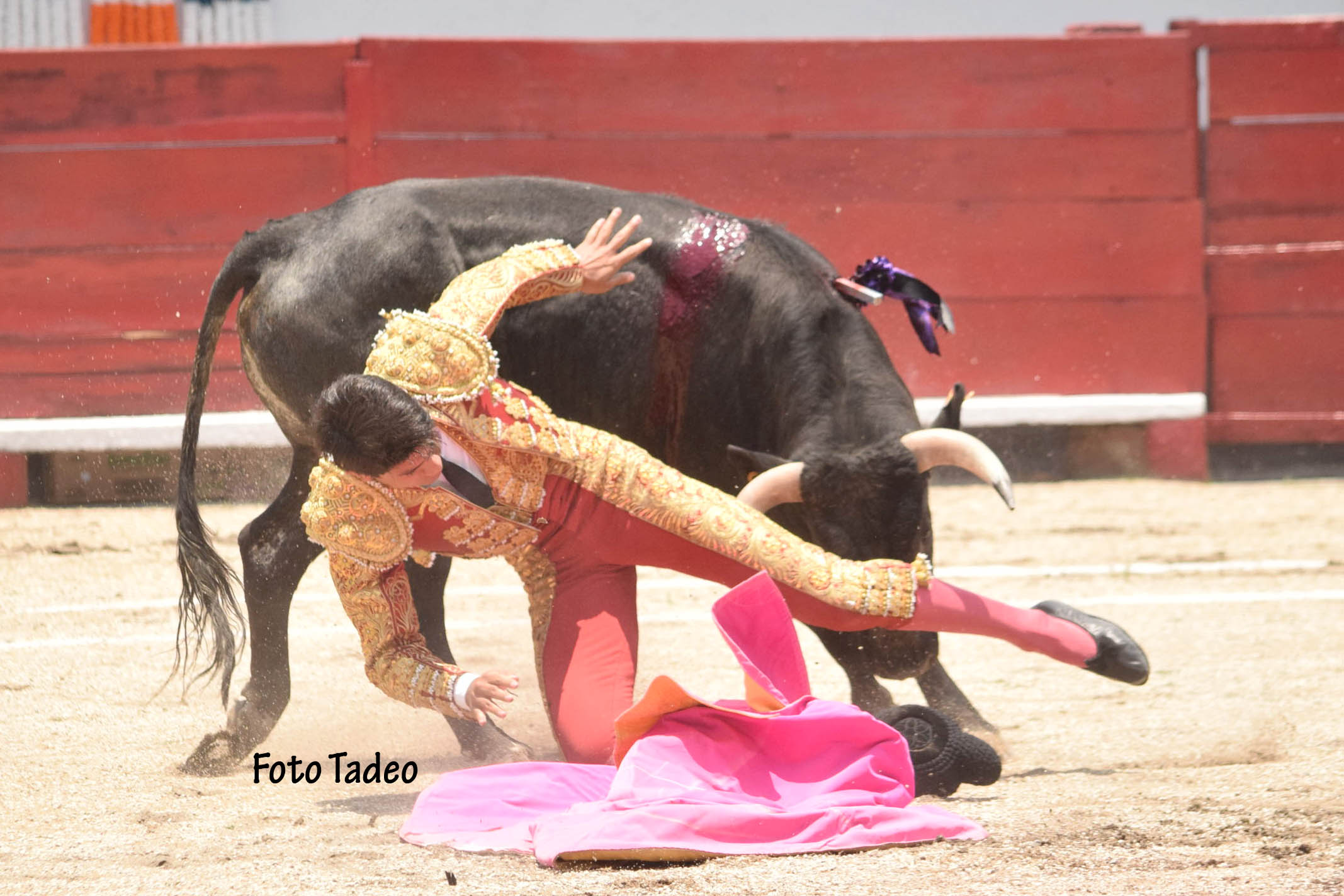 Naucalpan de Juárez (México), domingo 20 de mayo de 2018. Percances de José María Hermosillo y Juan Ramón Saldaña
