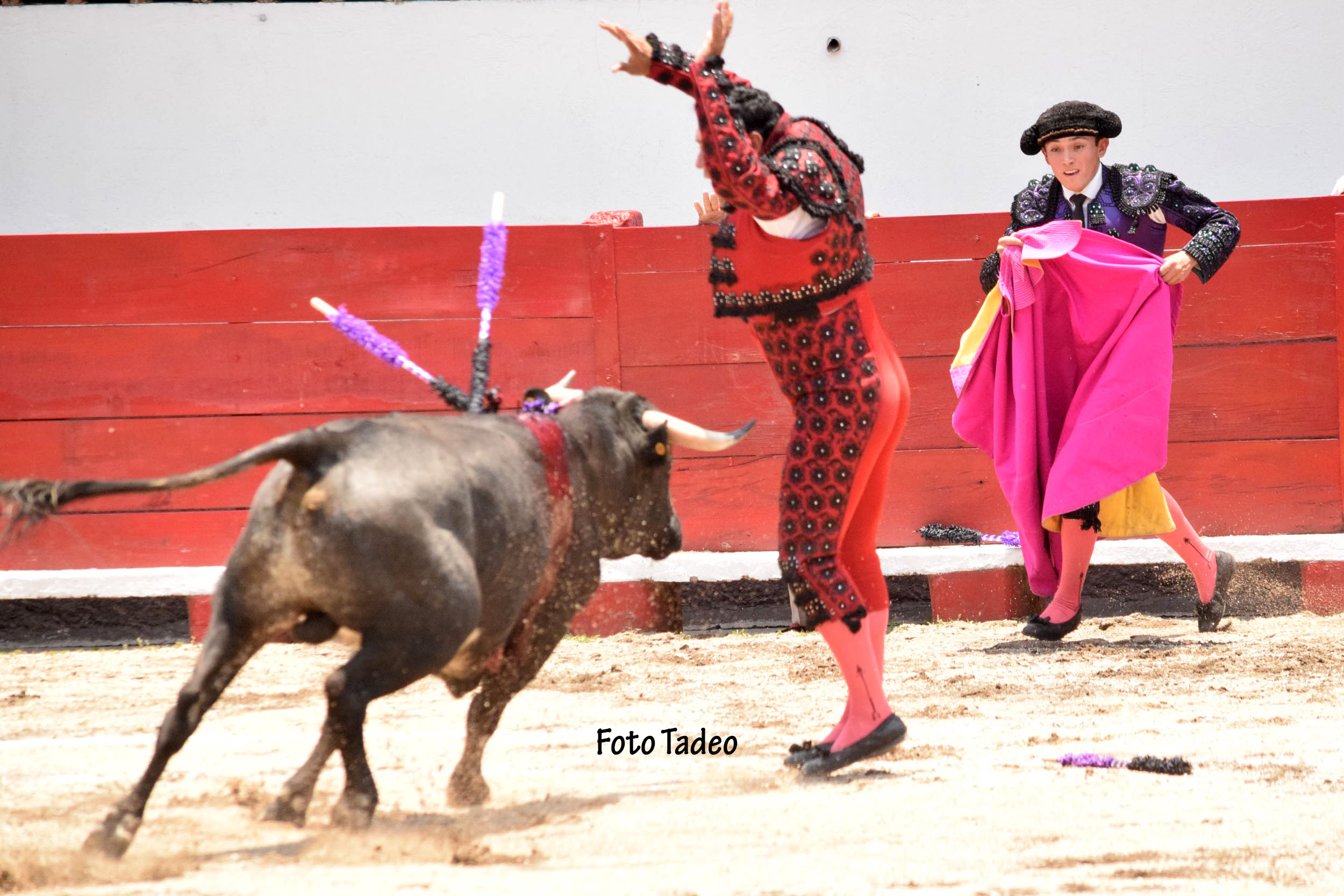 Naucalpan de Juárez (México), domingo 20 de mayo de 2018. Percances de José María Hermosillo y Juan Ramón Saldaña