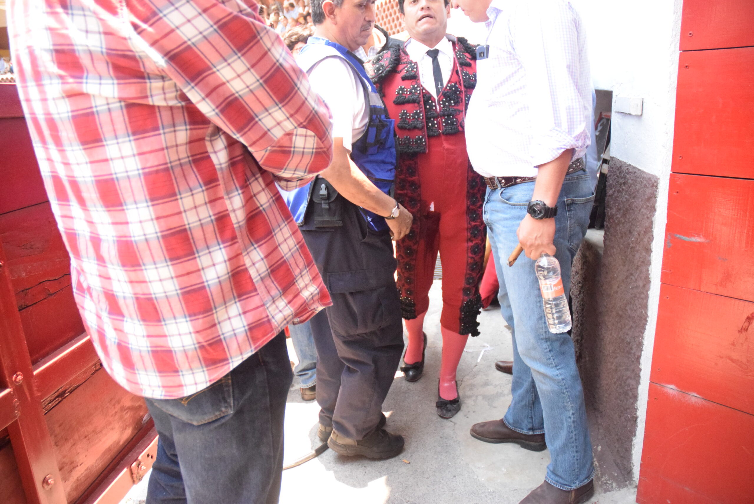 Naucalpan de Juárez (México), domingo 20 de mayo de 2018. Percances de José María Hermosillo y Juan Ramón Saldaña