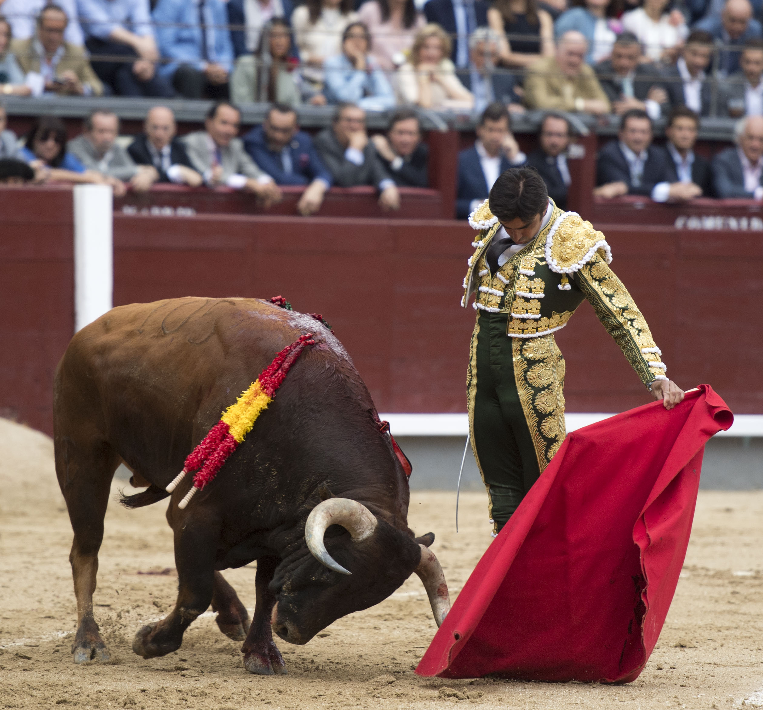 Madrid, miércoles 23 de mayo de 2018. Toros de Victoriano del Río para Miguel Ángel Perera, Alejandro Talavante y Roca Rey
