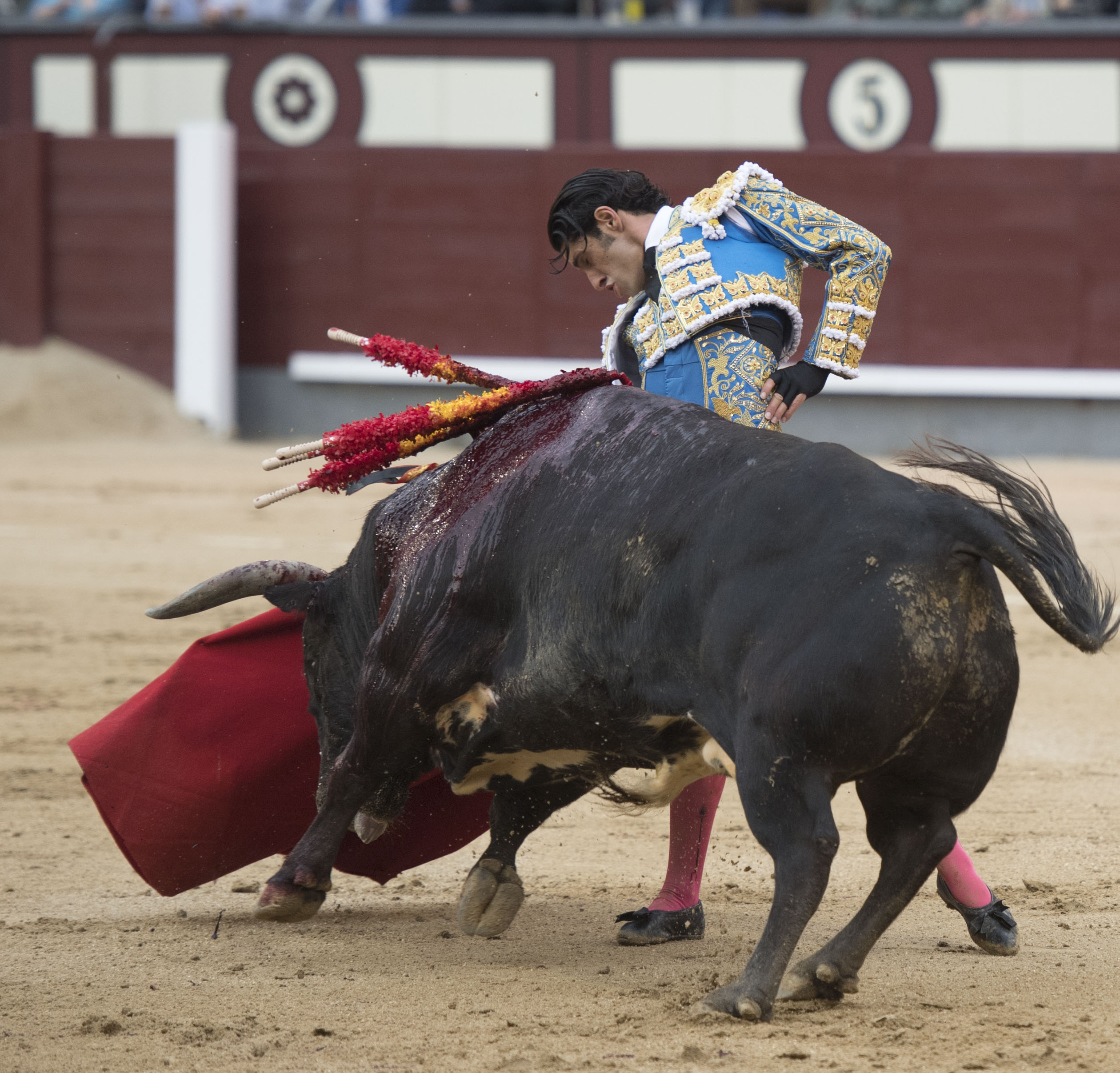 Madrid, miércoles 23 de mayo de 2018. Toros de Victoriano del Río para Miguel Ángel Perera, Alejandro Talavante y Roca Rey