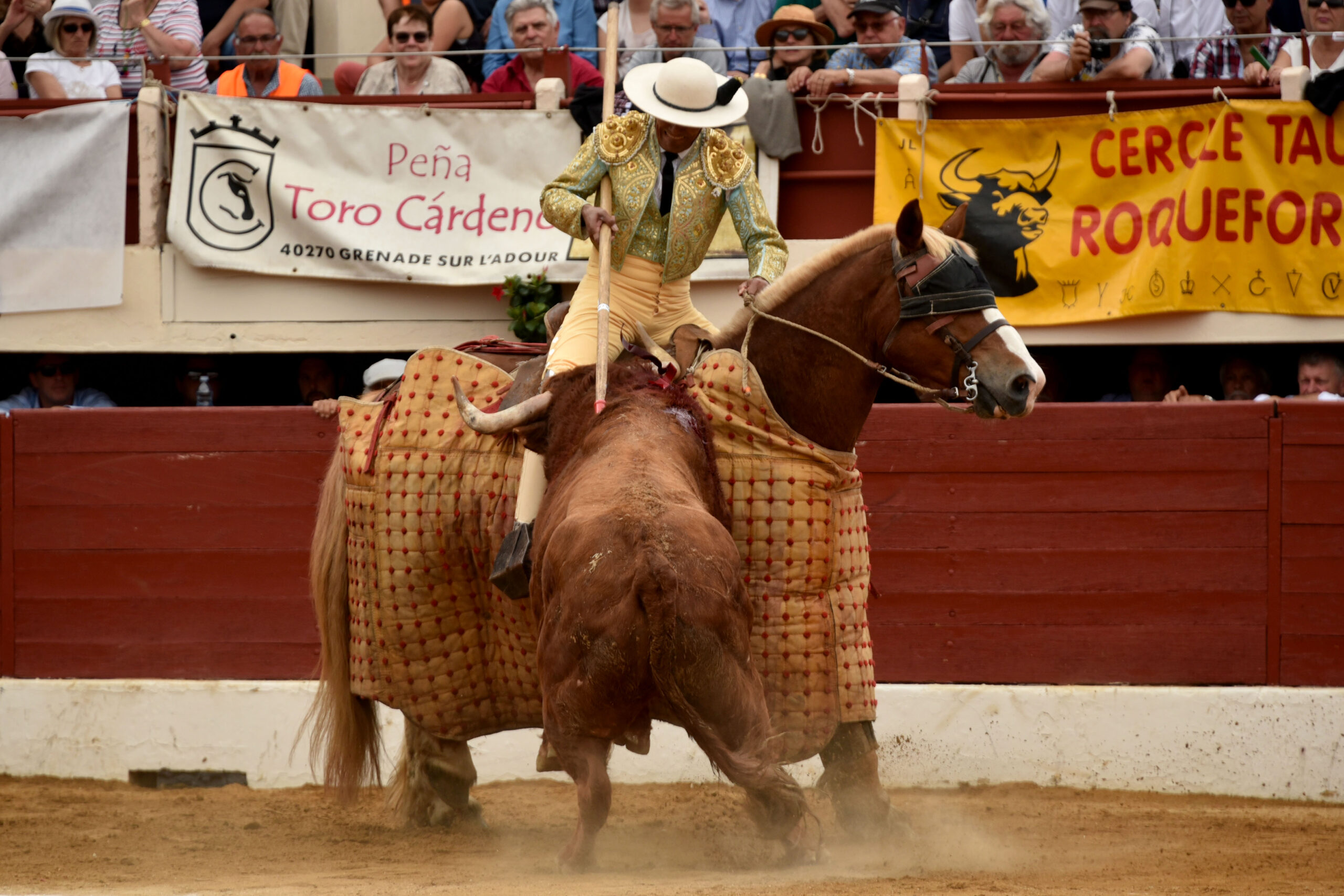 Vic-Fesensac (Francia), lunes 21 de mayo de 2018. Toros de Pedraza de Yeltes para Curro Díaz, Daniel Luque y Emilio de Justo