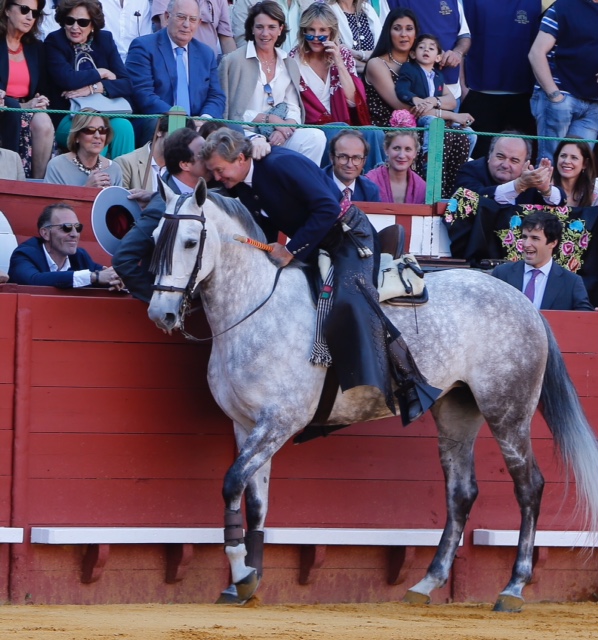 Jerez, Feria del Caballo, 10 de mayo de 2018. Toros de Fermín Bohórquez para Fermín Bohórquez, Pablo Hermoso de Mendoza y Guillermo Hermoso de Mendoza
