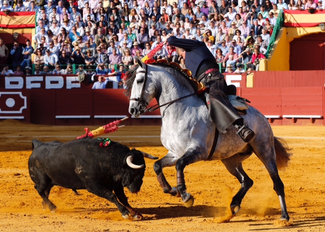 Jerez, Feria del Caballo, 10 de mayo de 2018. Toros de Fermín Bohórquez para Fermín Bohórquez, Pablo Hermoso de Mendoza y Guillermo Hermoso de Mendoza