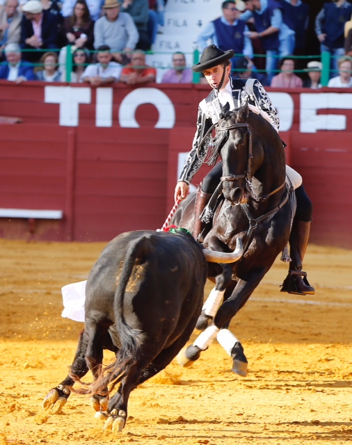 Jerez, Feria del Caballo, 10 de mayo de 2018. Toros de Fermín Bohórquez para Fermín Bohórquez, Pablo Hermoso de Mendoza y Guillermo Hermoso de Mendoza