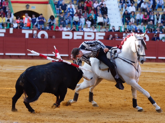 Jerez, Feria del Caballo, 10 de mayo de 2018. Toros de Fermín Bohórquez para Fermín Bohórquez, Pablo Hermoso de Mendoza y Guillermo Hermoso de Mendoza