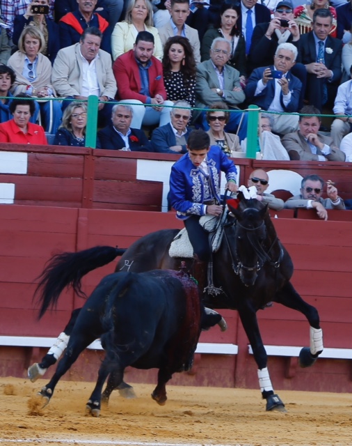 Jerez, Feria del Caballo, 10 de mayo de 2018. Toros de Fermín Bohórquez para Fermín Bohórquez, Pablo Hermoso de Mendoza y Guillermo Hermoso de Mendoza