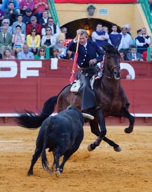 Jerez, Feria del Caballo, 10 de mayo de 2018. Toros de Fermín Bohórquez para Fermín Bohórquez, Pablo Hermoso de Mendoza y Guillermo Hermoso de Mendoza
