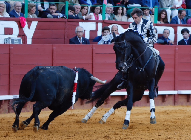 Jerez, Feria del Caballo, 10 de mayo de 2018. Toros de Fermín Bohórquez para Fermín Bohórquez, Pablo Hermoso de Mendoza y Guillermo Hermoso de Mendoza