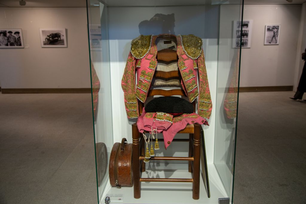 Inauguración de la exposición homenaje a Dámaso González en Las Ventas. Lunes 30 de abril de 2018