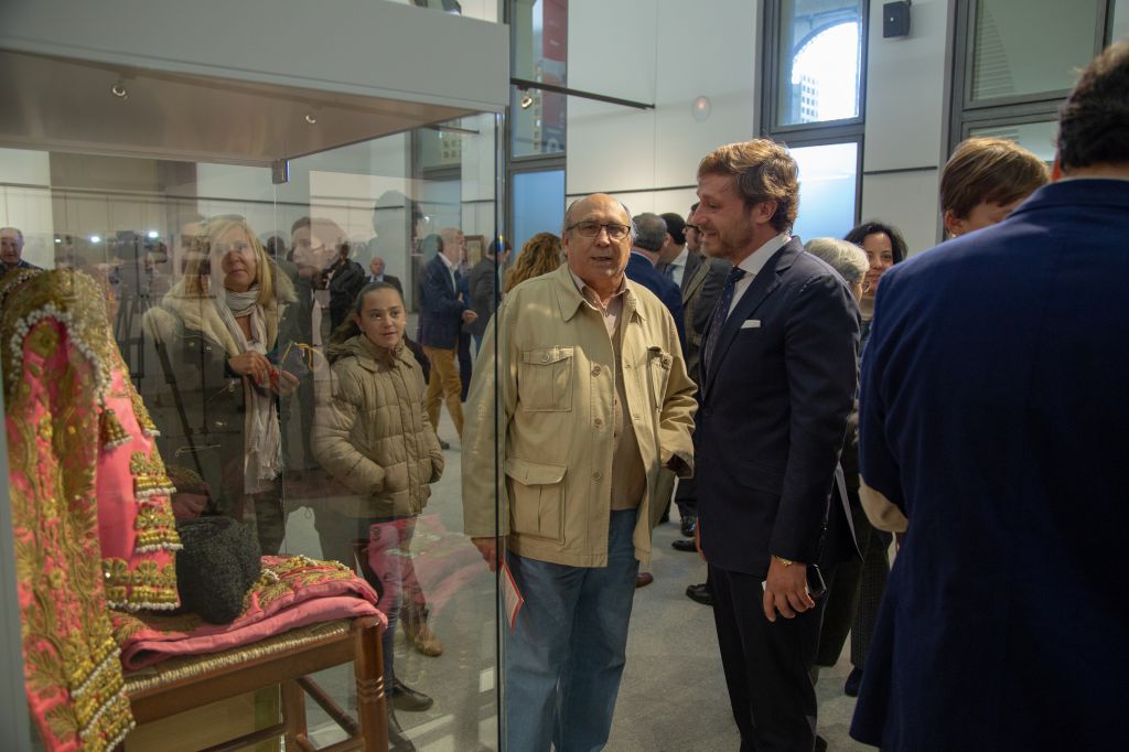Inauguración de la exposición homenaje a Dámaso González en Las Ventas. Lunes 30 de abril de 2018