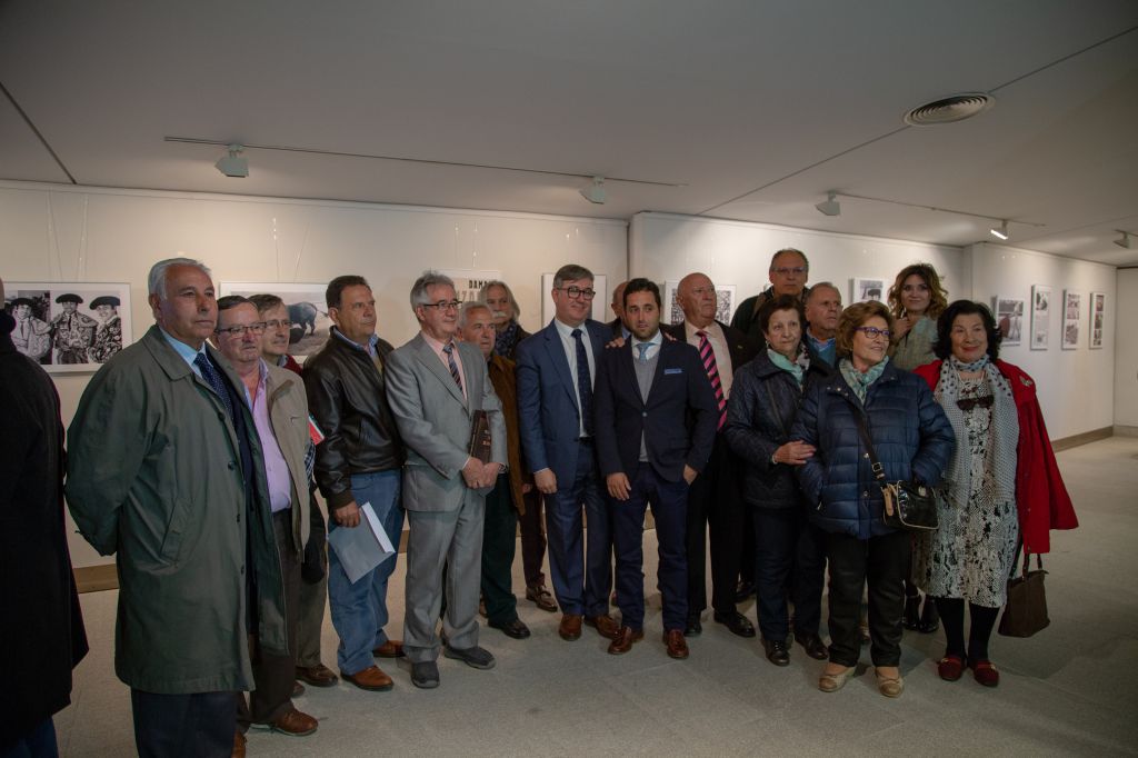 Inauguración de la exposición homenaje a Dámaso González en Las Ventas. Lunes 30 de abril de 2018