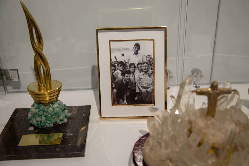 Inauguración de la exposición homenaje a Dámaso González en Las Ventas. Lunes 30 de abril de 2018