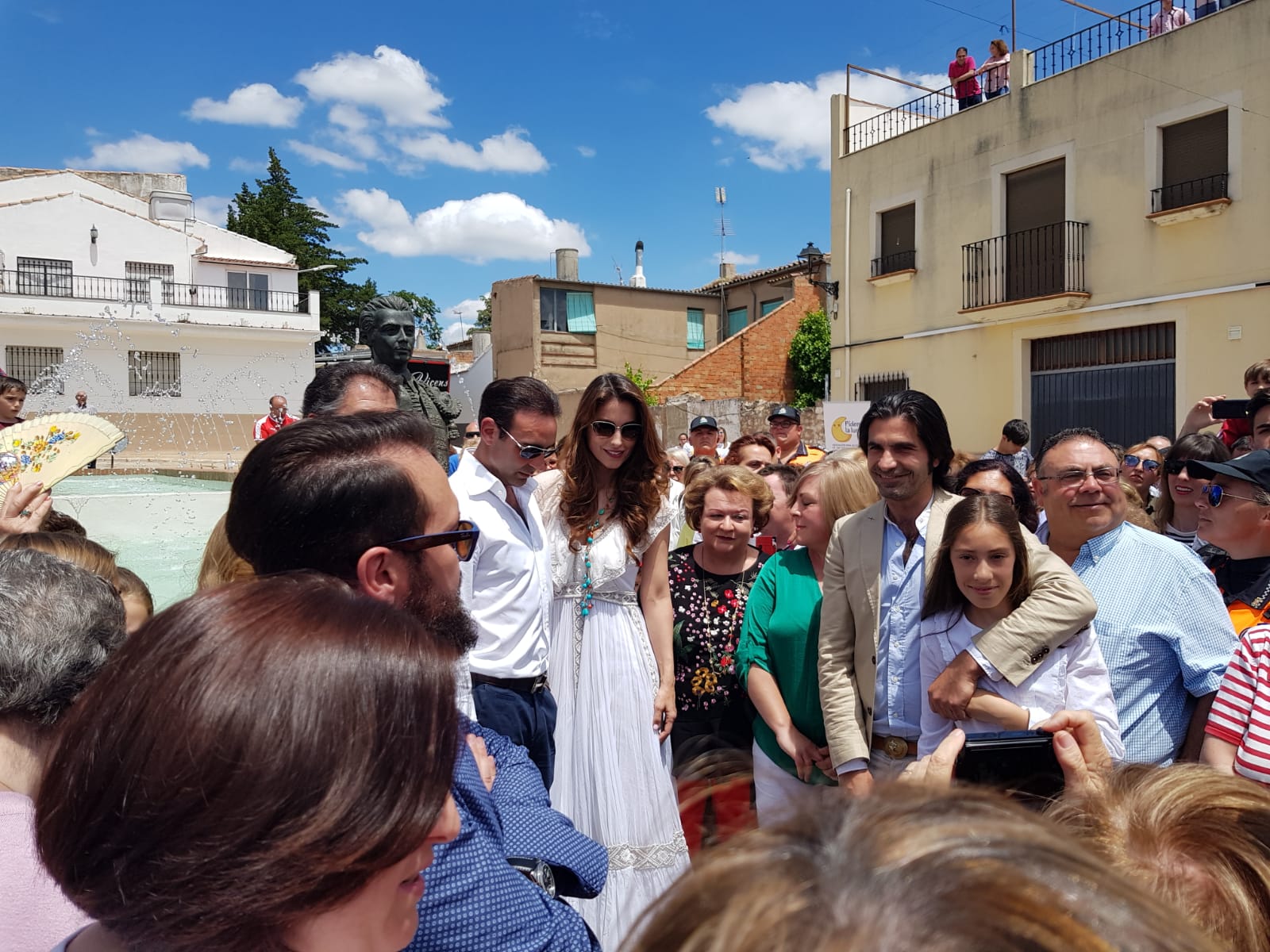 Navas de San Juan (Jaén) - Inauguración busto de Enrique Ponce - Sábado 26 de mayo de 2018