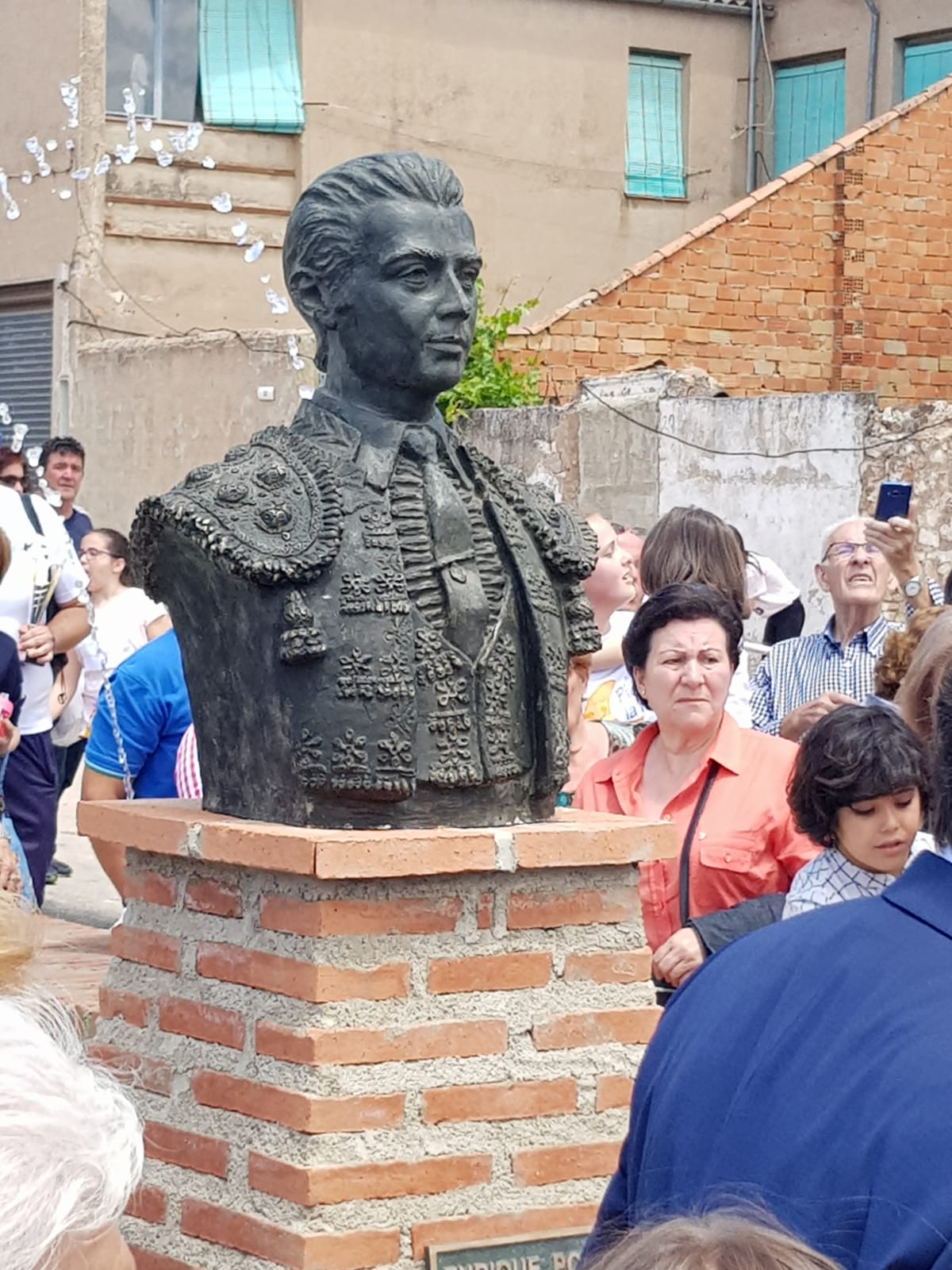 Navas de San Juan (Jaén) - Inauguración busto de Enrique Ponce - Sábado 26 de mayo de 2018