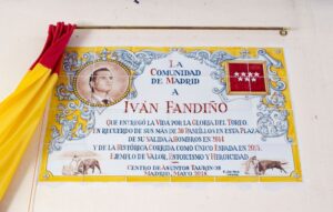 Azulejo Iván Fandiño Madrid