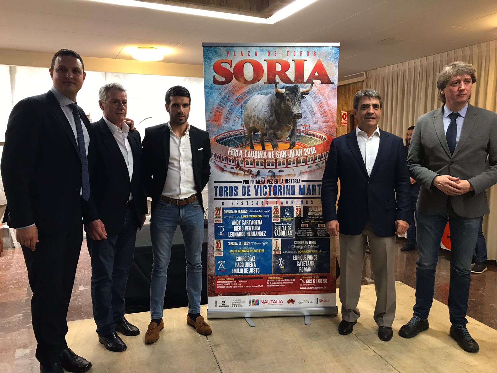 Victorino Martín debutará en el abono de Soria