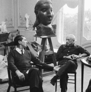 Picasso y Luis Miguel Dominguín