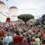 Angra do Heroísmo (Isla Terceira, Azores, Portugal), domingo 24 de junio de 2018. Primera de la Feria de Sanjoaninas. Corrida de rejones