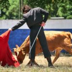 Morante de la Puebla, tentadero en Río Frío