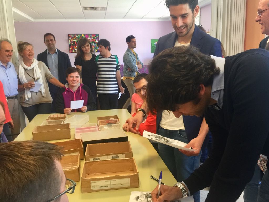 Cayetano y López Simón visitan Asprona