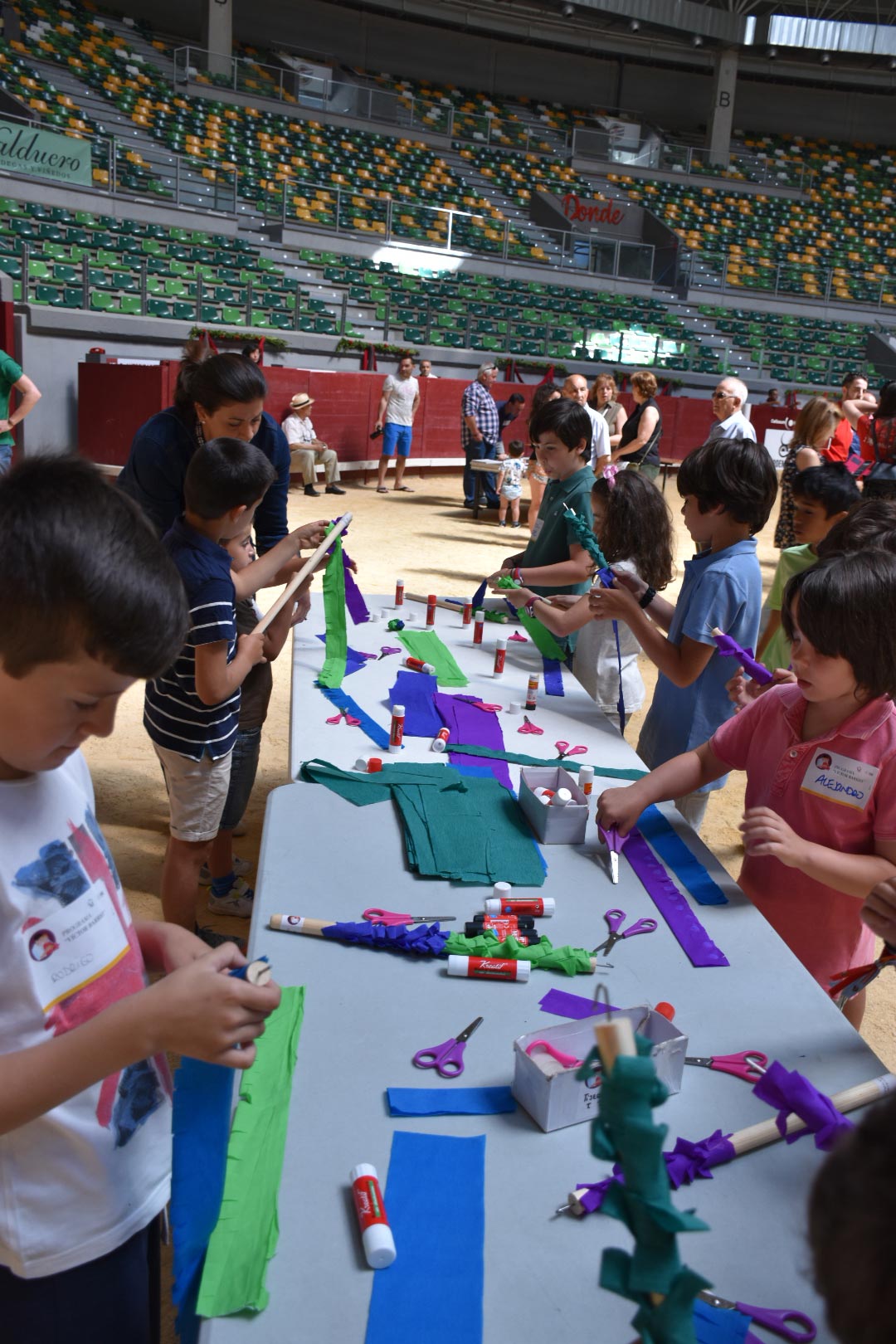 Burgos - Actividad para niños de la Fundación Víctor Barrio