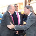 Ferrera, Perera y Ginés Marín, con el Rey Don Juan Carlos. Madrid, corrida de Beneficencia. 6 de junio de 2018