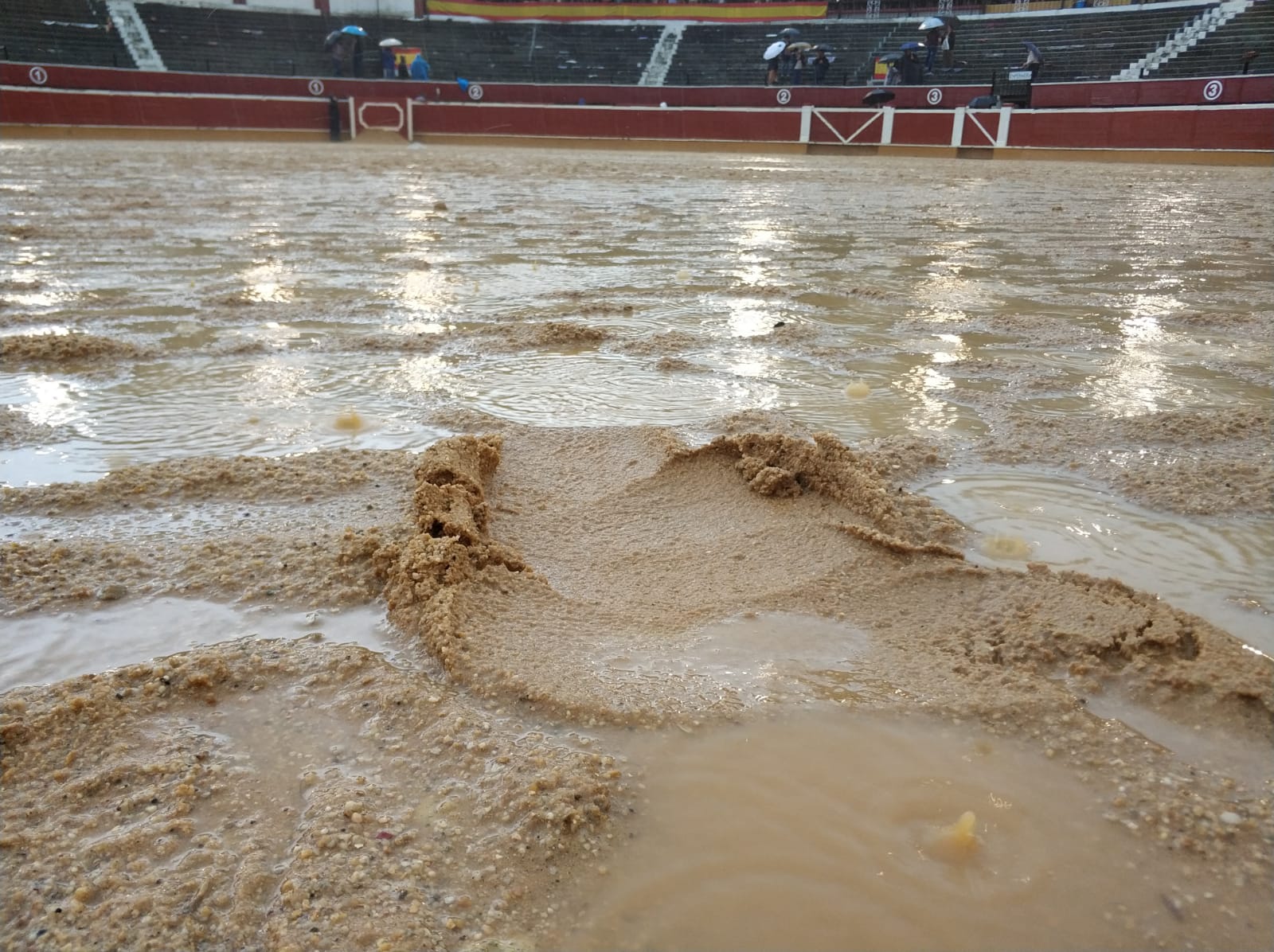 Soria, 27 de junio de 2018. Suspensión del festejo de rejones