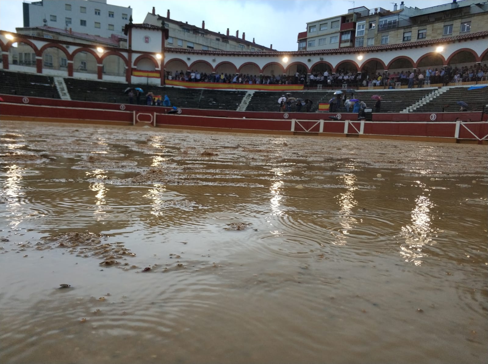Soria, 27 de junio de 2018. Suspensión del festejo de rejones