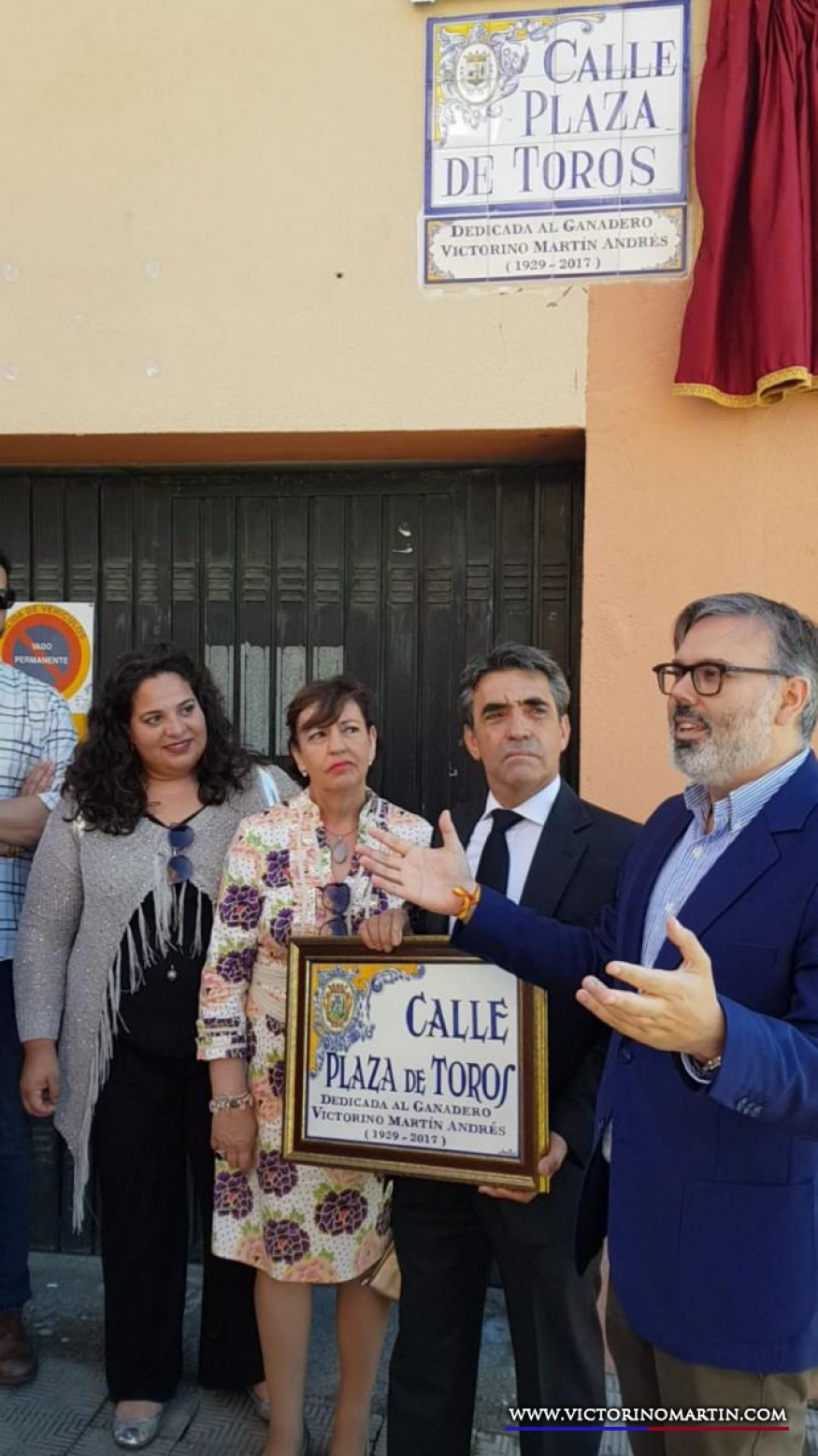 Plasencia dedica una calle a Victorino Martín Andrés